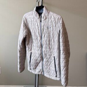 Mountain Hardwear Thermal.Q Quilted Jacket Women’s Small Light Gray
